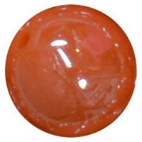 12mm Orange AB Finish Miracle Acrylic Bubblegum Beads