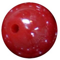 12mm Red AB Finish Miracle Acrylic Bubblegum Beads