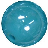 12mm Teal AB Finish Miracle Acrylic Bubblegum Beads