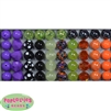12mm Mixed Style Halloween Acrylic Beads sold in packages of 50 beads