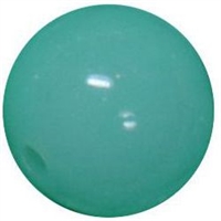 12mm Neon Mint Bead Bubblegum Beads sold by the bead