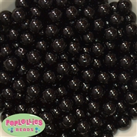 12mm Black Faux Pearl Beads sold in packages of 50 beads
