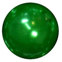 12mm Christmas Green Faux Pearl Beads sold individually