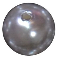 12mm Gray Faux Pearl Bead
