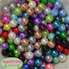 12mm Mixed Color Pearl Beads 200pc