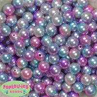 12mm Bulk Jewel Multi Acrylic Faux Pearls