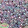 12mm Mermaid Tone Multi Color Ombre Faux Pearl Acrylic Beads