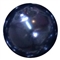 12mm Navy Blue Faux Pearl Bead