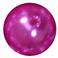 12mm Rose Pink Faux Pearl Bead