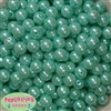 12mm Bulk Turquoise Acrylic Faux Pearls