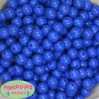 12mm solid Royal acrylic Crackle Bead