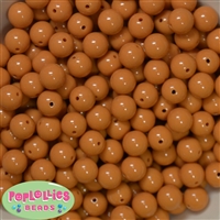 12mm Gold Acrylic Bubblegum Beads Bulk