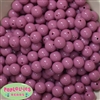 12mm Mauve Acrylic Bubblegum Beads Bulk