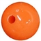 12mm Orange Acrylic Bubblegum Beads