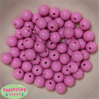 100qty 12mm Purple Mixed Beads - Acrylic Solid Beads - Bubblegum Beads -  Chunky Beads