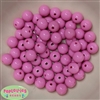 12mm Pink Acrylic Bubblegum Beads