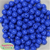 12mm Royal Blue Acrylic Bubblegum Beads