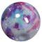 12mm Jewel Splattered AB Finish Miracle Acrylic Bubblegum Bead