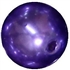 14mm Purple Faux Pearl Bead