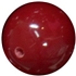 14mm Burgundy Red Acrylic Bubblegum Beads