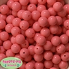 14mm Burgundy Solid Bubblegum Beads