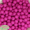 14mm Hot Pink  Acrylic Bubblegum Beads