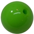 14mm Lime Green Acrylic Bubblegum Beads