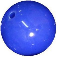 14mm Royal Blue Acrylic Bubblegum Beads