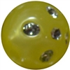 16mm Yellow Bling Pearl Bead