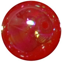 16mm Red Bubble Acrylic Bubblegum Beads