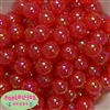 16mm Red Bubble Acrylic Bubblegum Beads