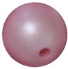 16mm Pink Matte Bead