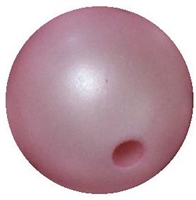 16mm Pink Matte Bead