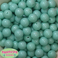 16mm Mint Miracle Beads 20pc