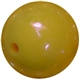 16mm Yellow Miracle Bead