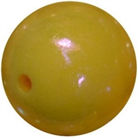 16mm Yellow Miracle Bead