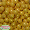 16mm Yellow Miracle Beads 20pc