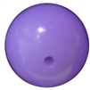 16mm Neon Lavender Acrylic Bubblegum Beads