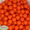 Bulk 16mm Neon Orange Beads 100pc