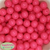 Bulk 16mm Neon Pink Beads 100pc