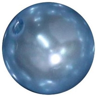 16mm Baby Blue Pearl Bead