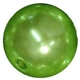 16mm Lime Green Faux Acrylic Pearl Bubblegum Beads