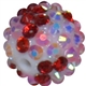 16mm Confetti Love  Rhinestone Beads