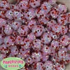 16mm Confetti Love Rhinestone Beads 20 pack