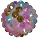 16mm Unicorn Confetti Rhinestone Beads