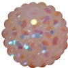 16mm Ice Pink Rhinestone Beads