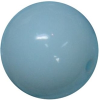 16mm Arctic Blue Acrylic Bubblegum Beads
