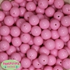 16mm Baby Pink Acrylic Bubblegum Beads Bulk