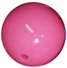 16mm Bubblegum Pink Acrylic Bubblegum Beads