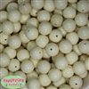 16mm Cream Acrylic Bubblegum Beads Bulk